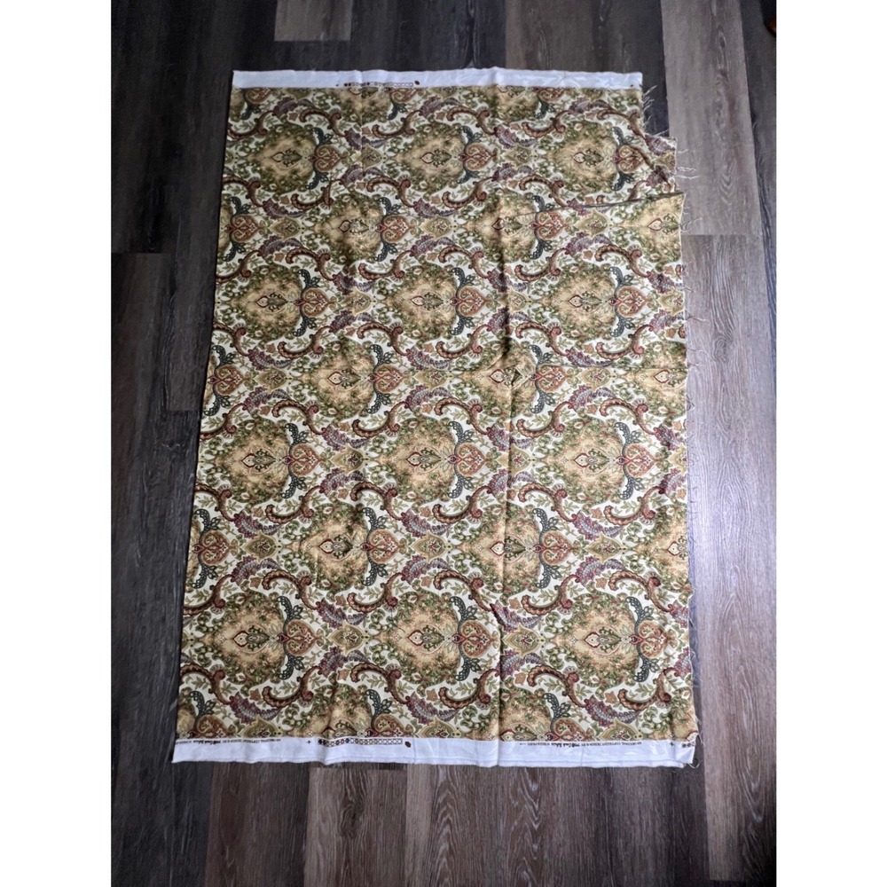 Mill Creek Fabrics Upholstery Fabric 2 Yards Multicolor Paisley Damask